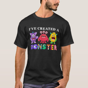 Ich habe ein kleines Monster-Kindergeburtstag-Part T-Shirt