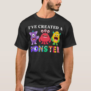 Ich habe ein kleines Monster-Kindergeburtstag-Part T-Shirt