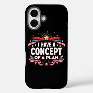 Ich habe ein Konzept für eine planmäßige, sonnige  iPhone 16 Hülle