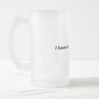 Ich habe ein Konzept für eine Tasse