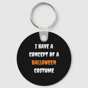 Ich habe ein Konzept für einen Halloween-Kostümsaa Schlüsselanhänger