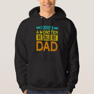 Ich habe ein Monster erschaffen, das er mich Vater Hoodie