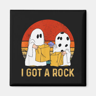 Ich habe ein Rock-Shirt Halloween-Süßigkeiten oder Magnet
