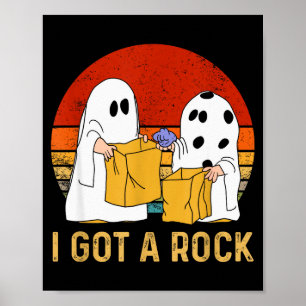 Ich habe ein Rock-Shirt Halloween-Süßigkeiten oder Poster