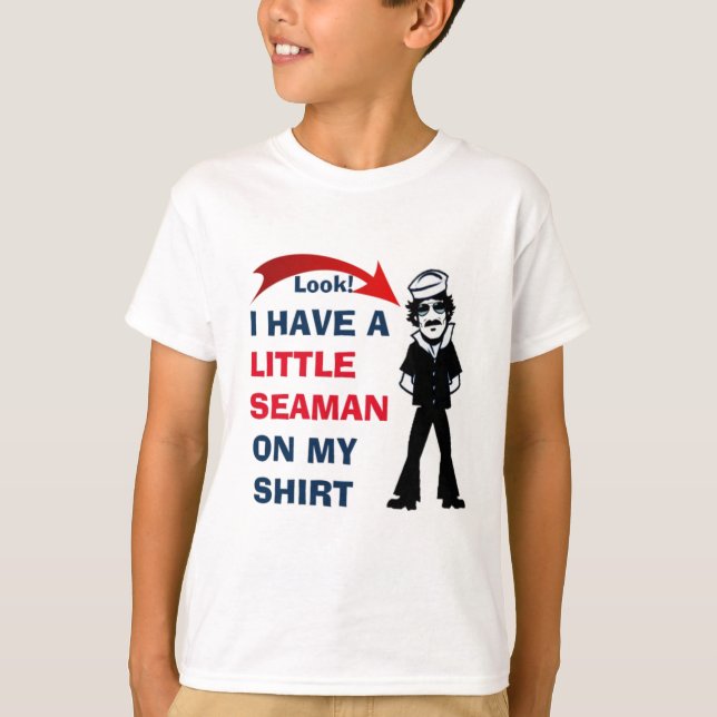 ICH HABE EIN WENIG MEER AUF MEINEM SHIRT (Vorderseite)