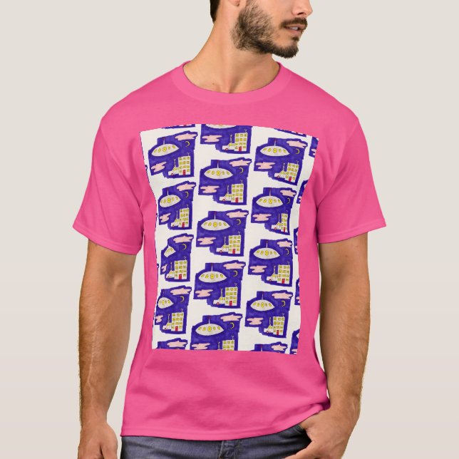 Ich habe eine Alien getroffen T-Shirt (Vorderseite)