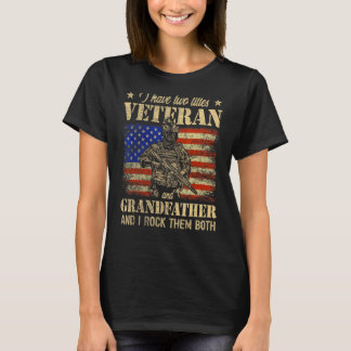 Ich habe eine amerikanische Veteran- und Großvater T-Shirt
