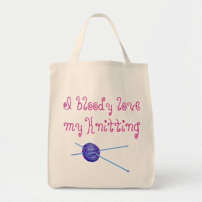 Ich habe eine blutige Liebe Tragetasche (Vorne)