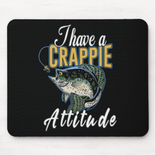 Ich habe eine Crappie-Fischer-Einstellung Mousepad
