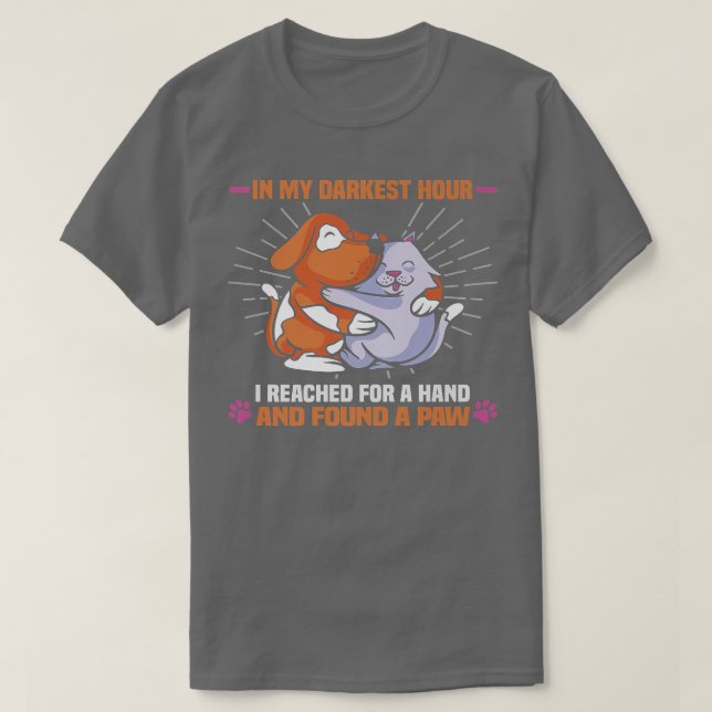 Ich habe eine Hand gefunden und eine Pferde Tierre T-Shirt (Design vorne)