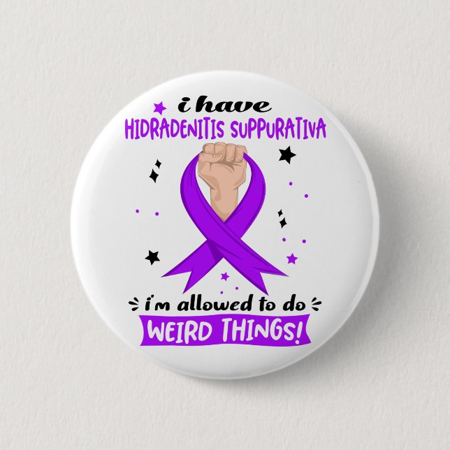 Ich habe eine Hidradenitis Suppurativa, die mir er Button (Vorderseite)
