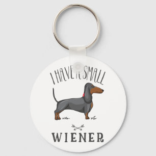 Ich habe eine kleine Dackel Schlüsselanhänger