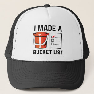Ich habe eine Liste erstellt Truckerkappe