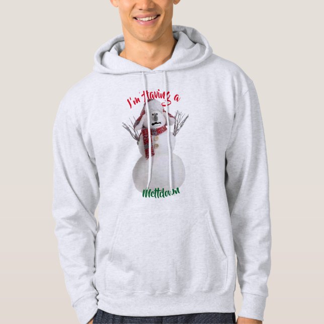 ich habe eine lustige Hitze des Hoodie (Vorderseite)