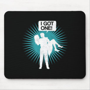 Ich habe eine lustige Junggesellenabschied Braut B Mousepad