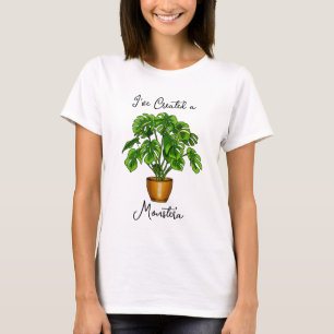 Ich habe eine Monstera erschaffen T-Shirt