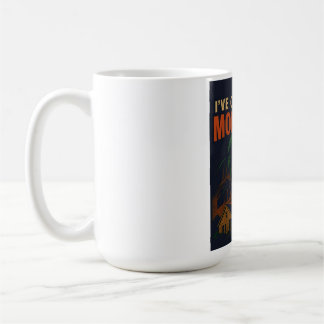 Ich habe eine Monstera Retro-Horror-Pflanze erscha Kaffeetasse