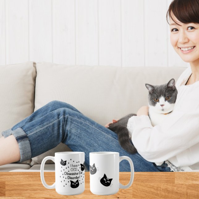Ich habe eine obskure, obsessive Cat-Störung Kaffeetasse (Von Creator hochgeladen)