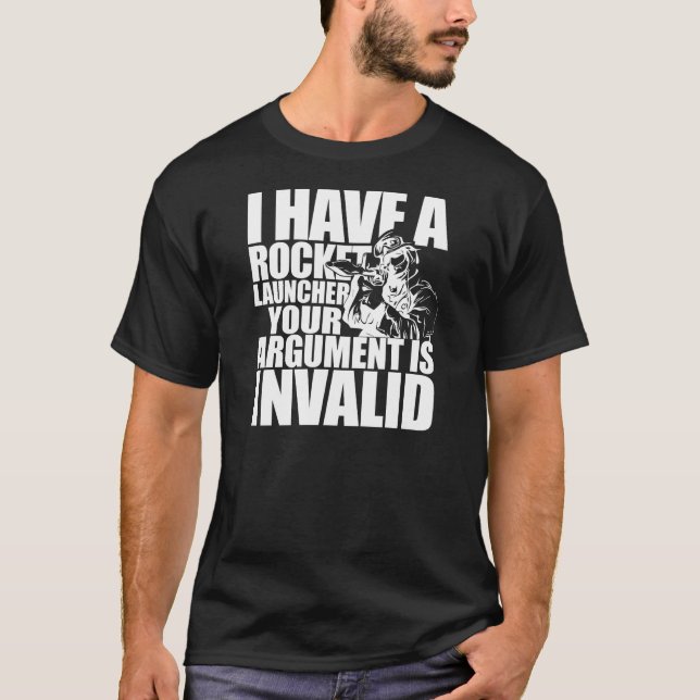 Ich habe eine Panzerabwehrrakete T-Shirt (Vorderseite)