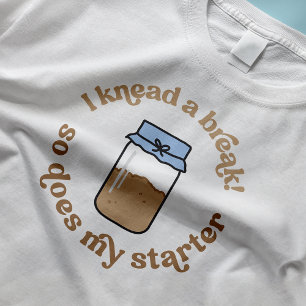 Ich habe eine Pause gehabt, genauso wie mein Start T-Shirt