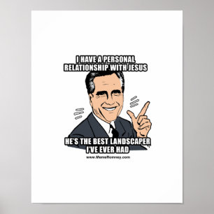 ICH HABE EINE PERSÖNLICHE BEZIEHUNG ZU JESUS POSTER
