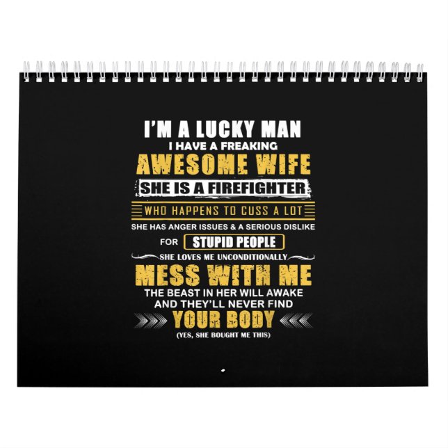 Ich habe eine Phantastische Ehefrau und einen Feue Kalender (Titelbild)