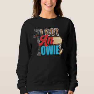 Ich habe eine schmerzhafte Verletzung Bein Knochen Sweatshirt