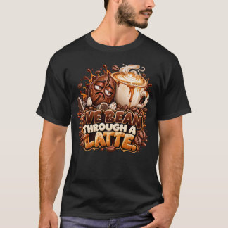 Ich habe eine Tasse Kaffee durchgemacht Lustiger K T-Shirt