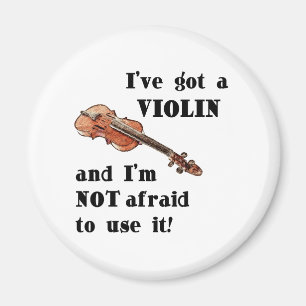 Ich habe eine Violine Got Magnet
