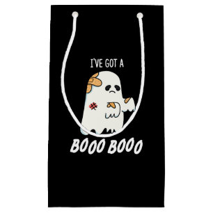 Ich habe einen Boo Boo Funny Ghost Pun Dark BG Got Kleine Geschenktüte