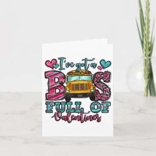 Ich habe einen Bus Got, der voll mit dem Valentine Karte
