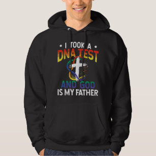 Ich habe einen DNA-Test gemacht und Gott ist mein Hoodie