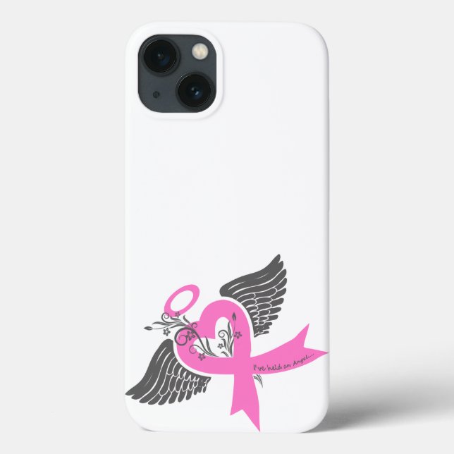Ich habe einen Engel (Brustkrebs) Case-Mate iPhone Hülle (Rückseite)