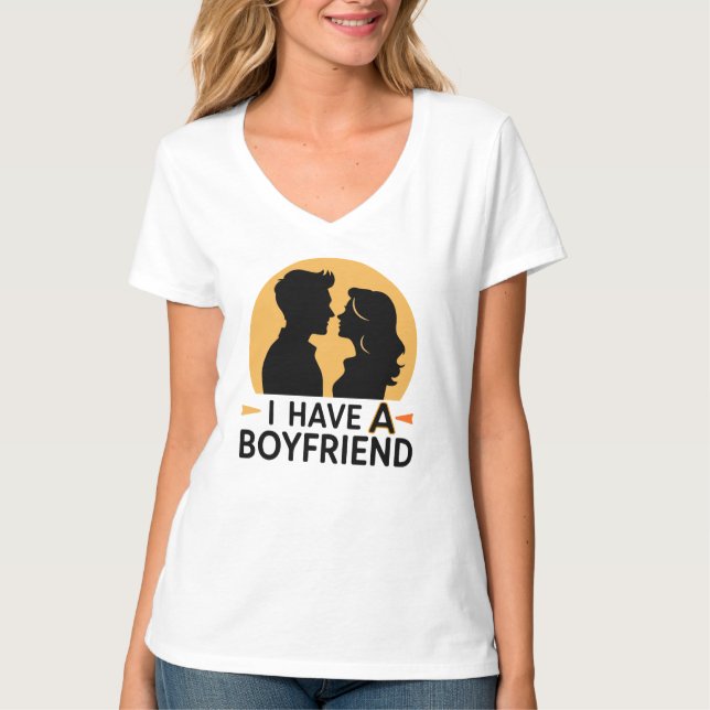 Ich habe einen Freund T-Shirt (Vorderseite)