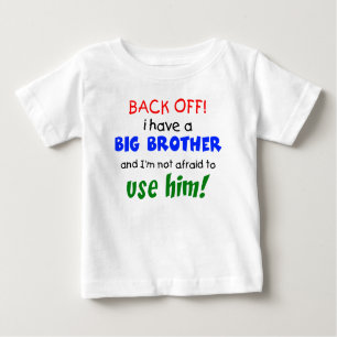 Ich habe einen großen Bruder Baby T-shirt