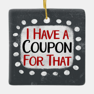 Ich habe einen Gutschein für diesen Schmuck Keramikornament