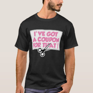 Ich habe einen Kupon für den T-Shirt