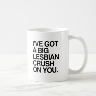 ICH HABE EINEN LEICHTEN LESBISCHEN SCHWARM FÜR DIC TASSE