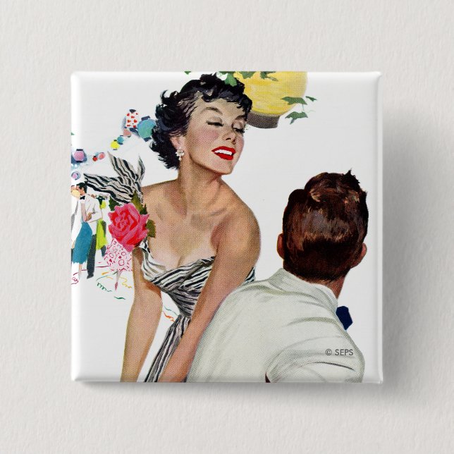 Ich habe einen Mann Gewollt Button (Vorderseite)