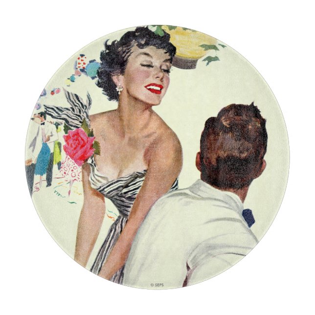 Ich habe einen Mann Gewollt Schneidebrett (Vorderseite)