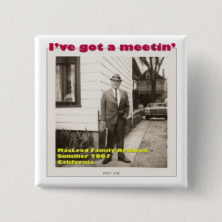 Ich habe einen Meetin Knopf Button