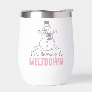 Ich habe einen Meltdown - Funny Snowman Design