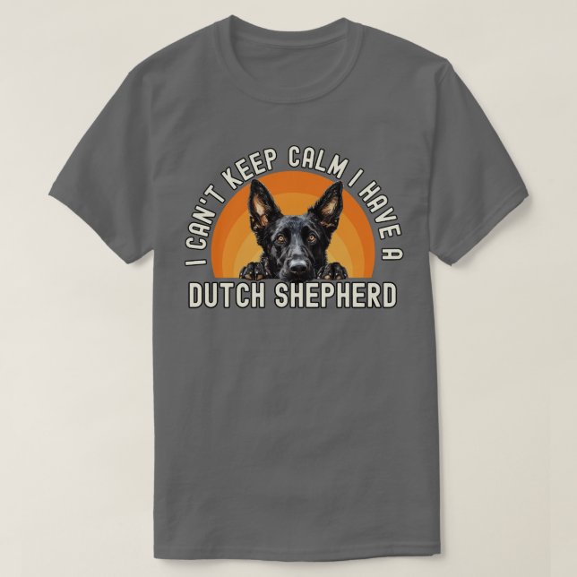 Ich habe einen niederländischen Schäferhund T-Shirt (Design vorne)