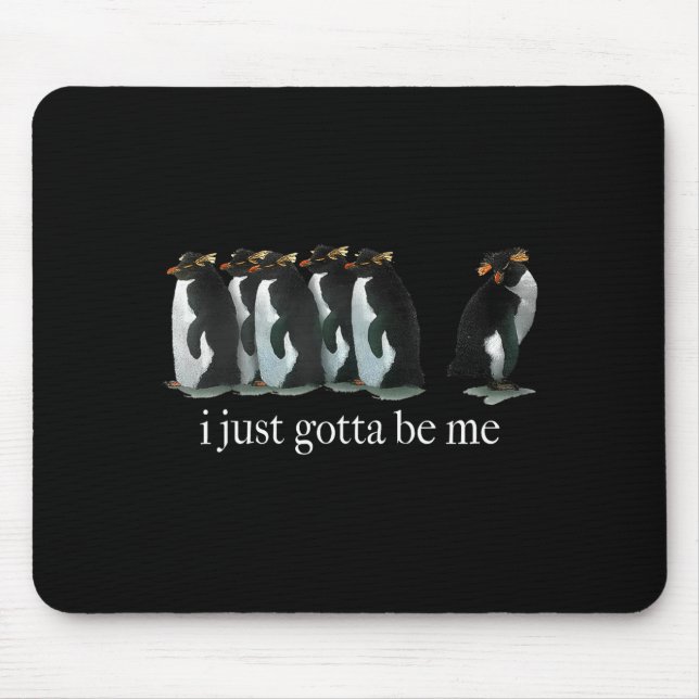 Ich habe einen Pinguin Mousepad (Vorne)