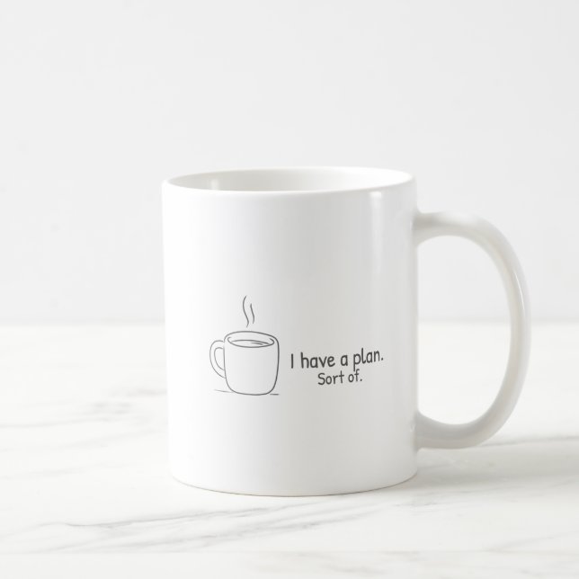 Ich habe einen Plan. Sozusagen. Kaffeetasse (Rechts)