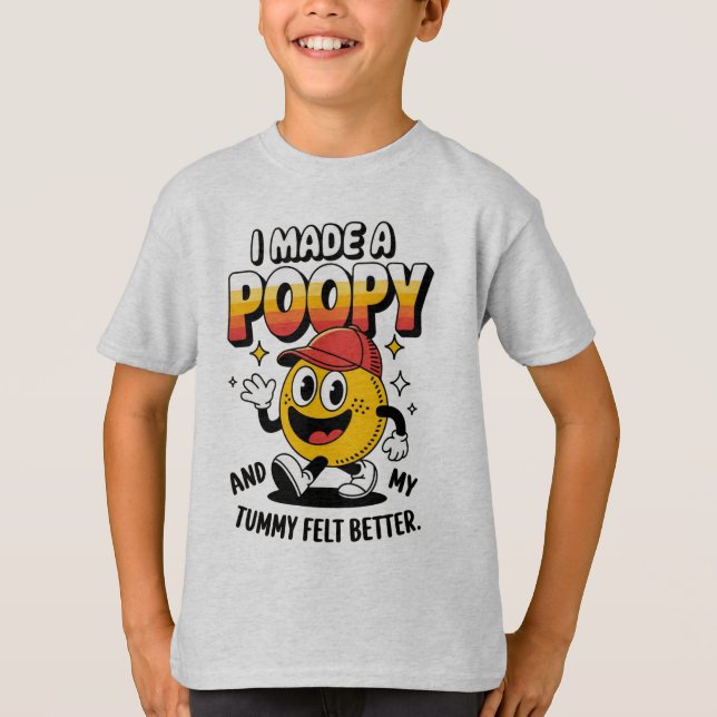 Ich habe einen Poopy T - Shirt gemacht - Funny Ret (Vorderseite)