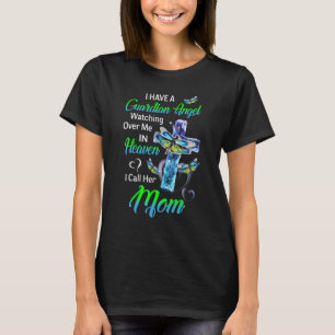Ich habe einen Schutzengel, der mich im Himmel beo T-Shirt