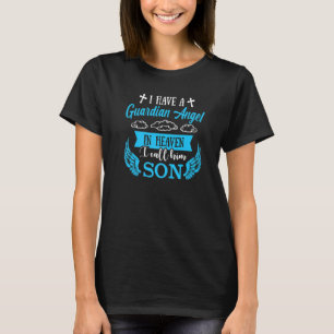 Ich habe einen Schutzengel im Himmelssohn Vermisst T-Shirt