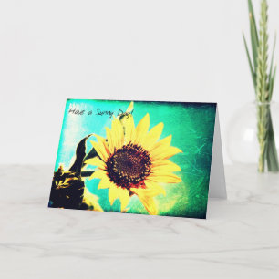 Ich habe einen sonnigen Tag Karte