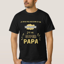 Ich habe einen tollen Papa T-Shirt